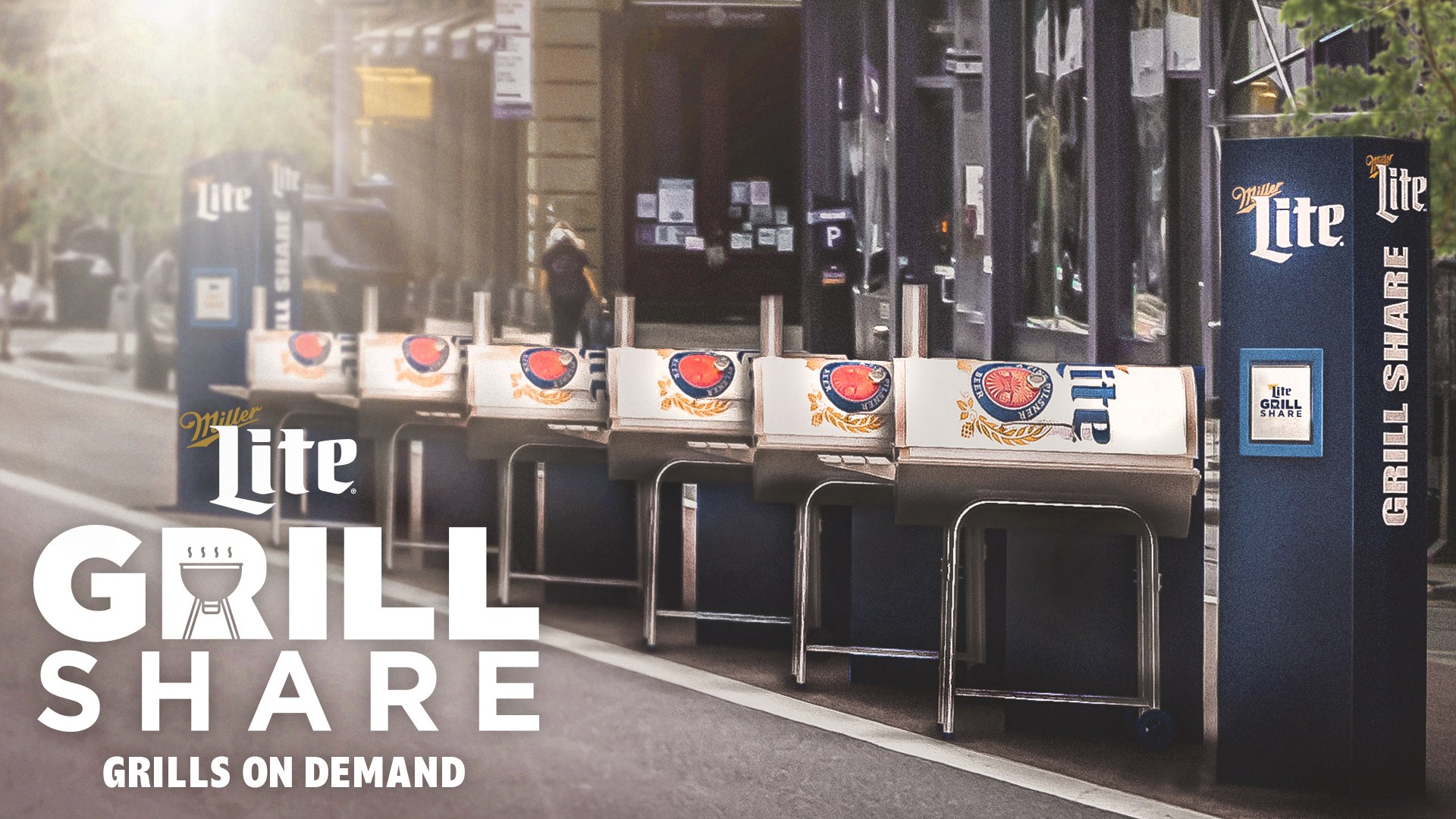 Grills on demand Miller Lite launches firstever grill share Molson Coors Beer & Beyond